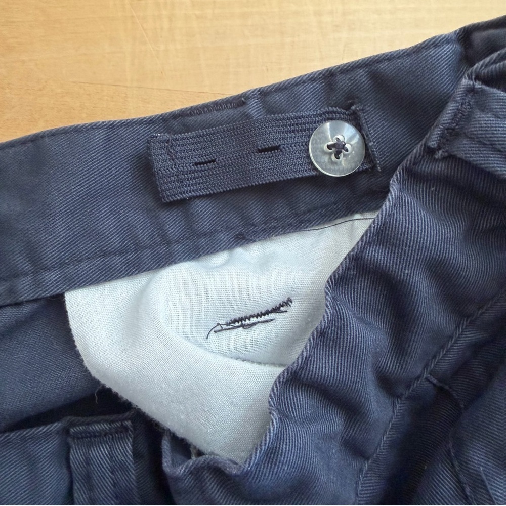Boys Old Navy School Uniform Pants Straight Leg Skinny Adjustable Waist size 16 - Picture 6 of 8